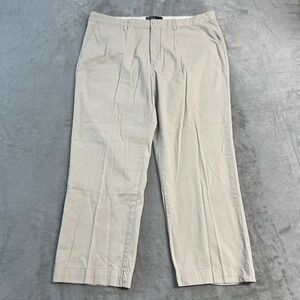 Polo Ralph Lauren Suffield Pants Mens 38x30 (37x26) Beige Khaki Chino Cotton